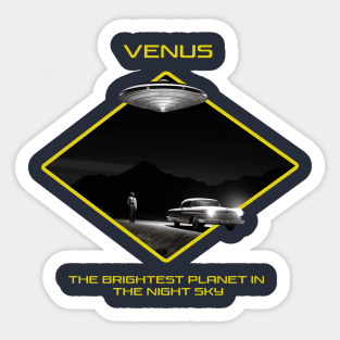 Venus, the brightest star Sticker